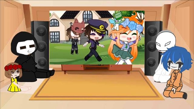 SCP react to FNAF || Part 5 || Gacha Club смотреть онлайн