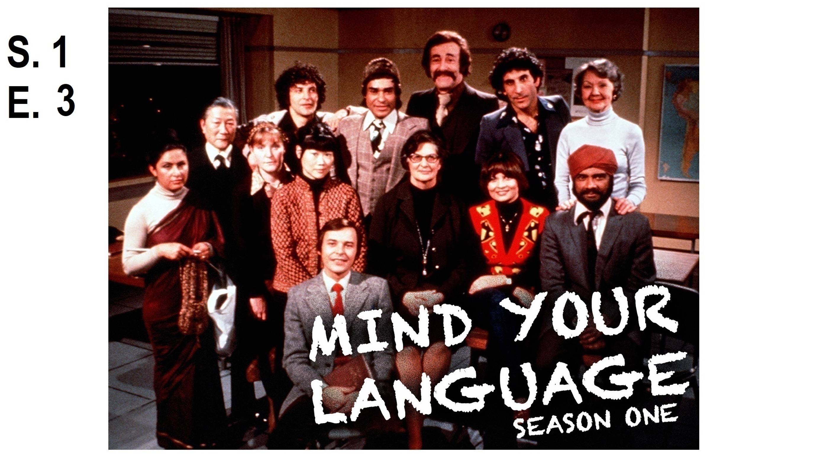 S. 1 E. 3 A Fate Worse Than Death
Mind your language  -  «Выбирайте выражения» или "Следите за язык"