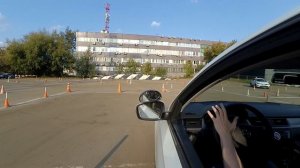 Как выполнить упражнения на площадке ГИБДД (автодром)