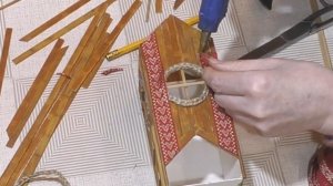 #DIY/ ИЗ СТАРОЙ КОРОБКИ от ЧАЯ ДЕЛАЮ МИЛЫЙ ЧАЙНЫЙ ДОМИК/ МК/ 廚房組織者/ TEA HOUSE