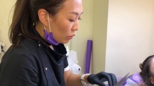 Перманентный макияж губ в технике Акварель