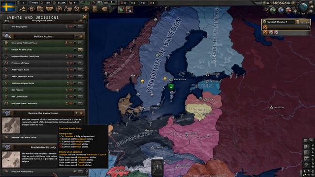 Let’s play Hearts of Iron 4 (NSB) – World Ablaze (Sweden) – part 2 смотреть онлайн