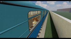 едем в метро... но... в Roblox