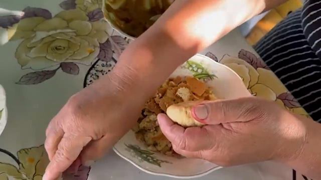 БАБУШКА ИСПЕКЛА ПЕРСИКОВЫЕ КОНФЕТЫ С ФАСОЛЬЮ Азербайджанская Кухня Деревенская Кухня  Рецепты