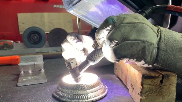 TIG WELDING ART 2019 - Tig Welding an Aluminum Ash Tray смотреть онлайн