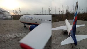 Фото отчет на Боинг 767-300 от звезды. 1/144.( стендовый моделизм)