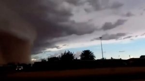 Опасное природное явление. Пыльная буря. Нарезка видео