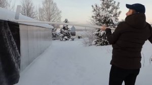 Устройство Для Чистки Крыши От Снега. Скребок. Как Сделать. Сыктывкар.