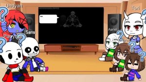 Undertale reacts to Help from the void  // phase 5 - 6 // Gacha Club// Undertale//