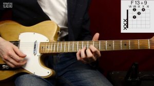 Фанковый рифф в стиле Принца - Как играть фанк- Уроки игры на гитаре Первый Лад