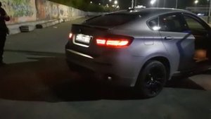 Отстрелы, выхлоп BMW E71