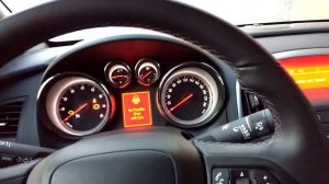 Opel Astra J B16XER engine start @ -14C (7F)