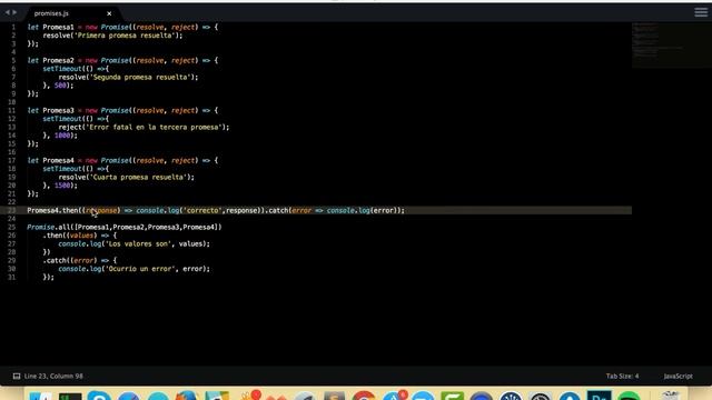 Curso de ES6 Javascript 10 - Entendiendo las Promesas смотреть онлайн