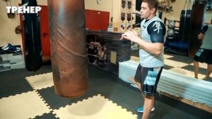 Как бить левый боковой на скачке / Это самый сильный удар в боксе