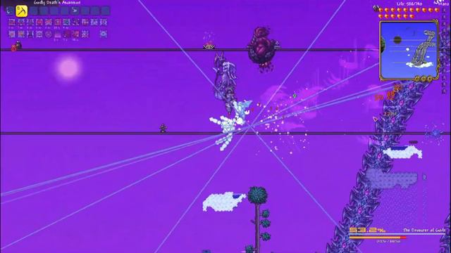 Devourer of gods - Terraria смотреть онлайн