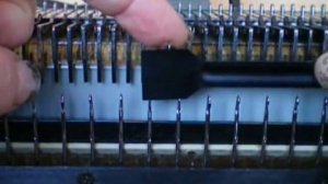 Установка приставки на вязальную машину Нева-2