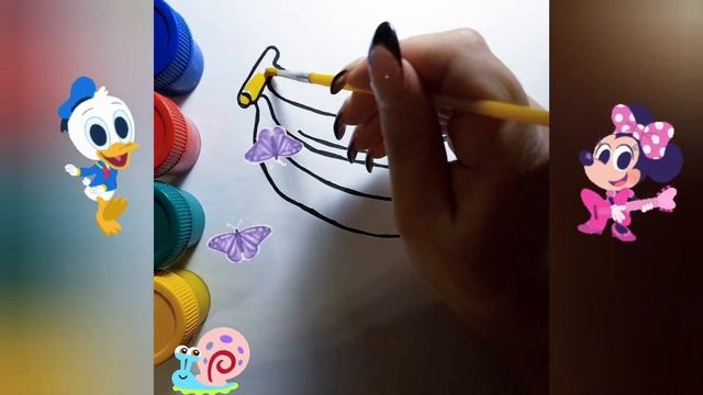drawing a banana kids / how to draw a banana / drawing kids / рисуем банан / draw a banana