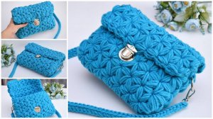 Видео МК Сумочка Узор Звездочки