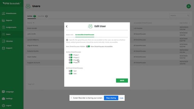 IPM Scoutek - New Features - Improved User Roles and Action Thresholds смотреть онлайн