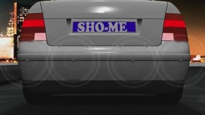 Принцип работы . Видео обзор. Парктроник SHO-ME