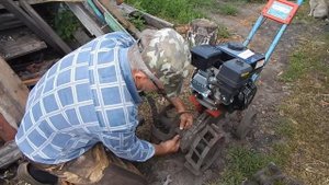Переоборудование модорнезированного мотокультиватора "Крот". Смена деятельности.