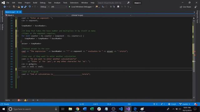 CSNP Exercise: Loops that do Math - Week 6 смотреть онлайн