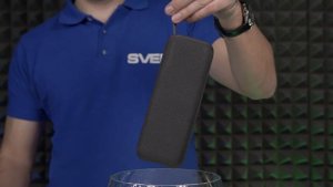 SVEN PS-205 portable speaker with water resistance.