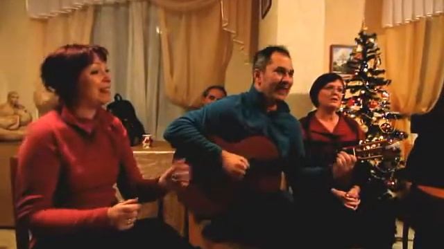 Галина&Вл.Мокроусовы. Бард-попурри. Весеннее танго (Миляев). Зимняя Ялта, ночь 01.07.2015