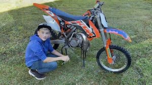 2015 KTM 85 SX Oil Change