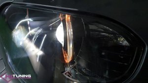 BMW X5 E70 Установка светодиодных линз Diliht Triled