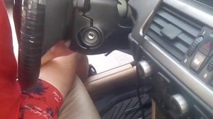 как снять кожух замка зажигания Е60 тел 8-925-507-33-09
