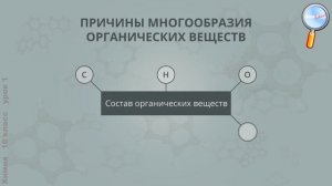 Химия 10 класс (Урок№1 - Предмет органической химии. Теория химич. строения органических веществ.)