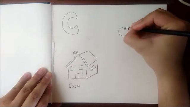 Dibujos con la C paso a paso y MUY FACIL - Dibujos para Colorear смотреть онлайн