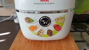 Мультиварка Tefal multicook&grains RK900132 / готовим чечевицу