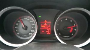 0-100 4b10 Lancer x разгон 1,8