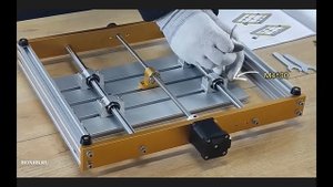 Гравировальный фрезерный станок CNC3018 PLUS, лазер 40000 мВт, X:300мм Y:180мм