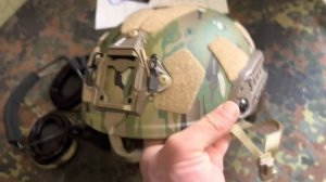 Шлем Zащитник-1 СН. Бронеэлементы Сомова.