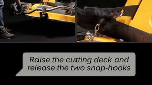 Райдер Stiga Park PRO 740 IOX как снять газонокосильную деку