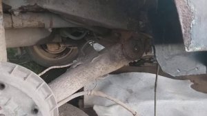 Линейка - циркуль для замеров контрольных точек и схождения-развала колёс.