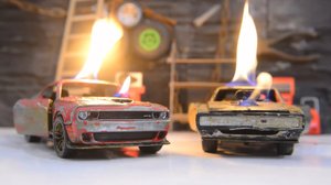 Реставрация модели авто Dodge Challenger Hellcat и Dodge Charger RT\\ Крутые идеи для подростков!