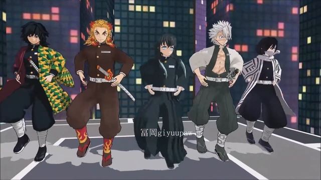 gangnam style - hashira/demon slayer. смотреть онлайн