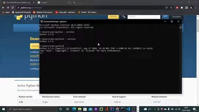 Python for absolute beginner's guide. Part 1: Installation and Setup