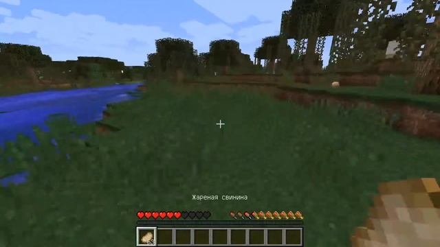 Обзор мода AppleSkin - показ скрытой информации про истощения и насыщения смотреть онлайн