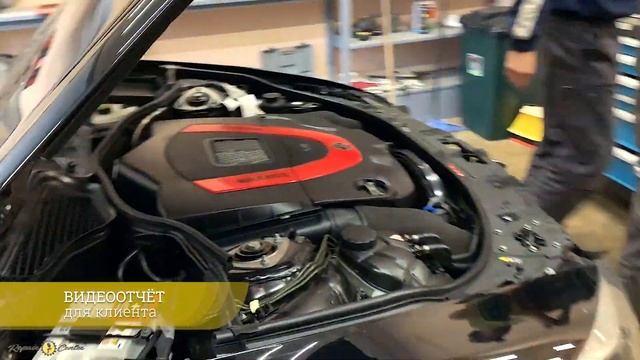 Красим капот и бампер по страховому случаю на Mercedes-Benz CL W216 | Repair Center | Выпуск 16 смотреть онлайн