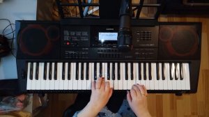 Видеоурок на песню Михаила Круга "На юга" (как сыграть на синтезаторе)