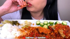 ASMR SPICIEST FRIED CHICKEN EVER *GHOST PEPPER & HABANERO PEPPER* | ASMR Phan