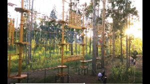 Веревочный парк в Железнодорожном