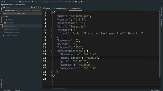 #2 Set up Webpack | Install Webpack | Webpack Tutorial смотреть онлайн