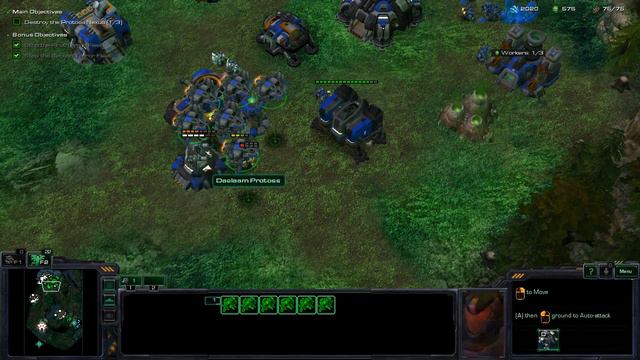 Starcraft 2: Wings of Liberty - Campaign - Brutal - Mission 10A: Safe haven - Ariel (Walkthrough) смотреть онлайн
