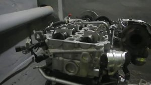 Сборка  двигателя Pajero sport 2  4D56 U